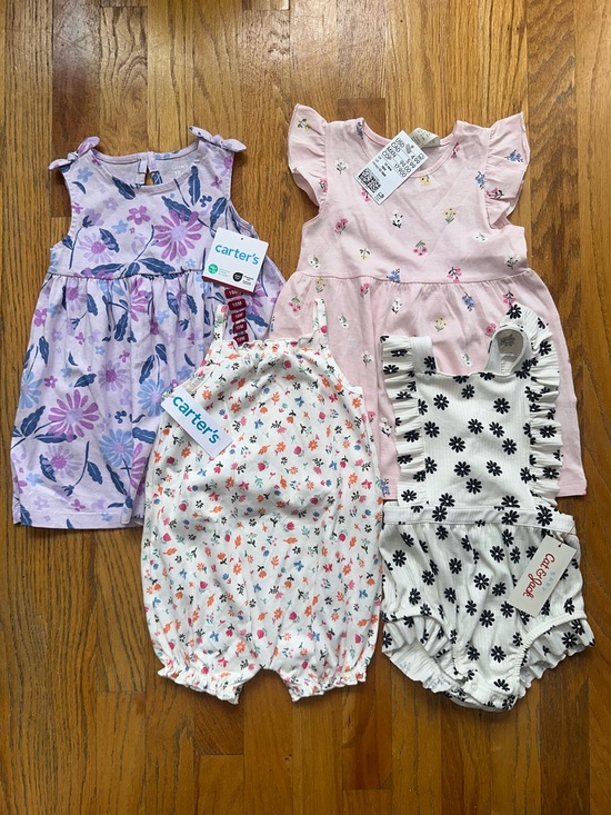 Carter's Other - Babygirl Clothing Bundle-Rompers & Dresses